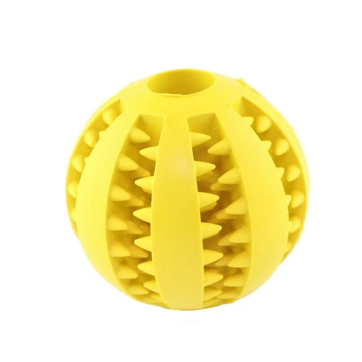 Yellow Dog Training Play Toy with Treat Holder