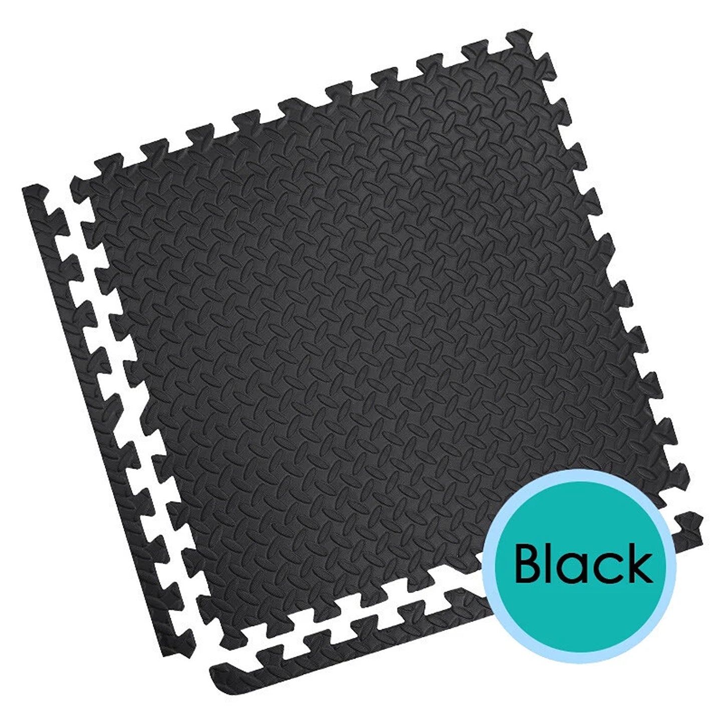 EVA Foam Interlocking Gym Floor Mats 60x60cm Heavy Duty 12pcs