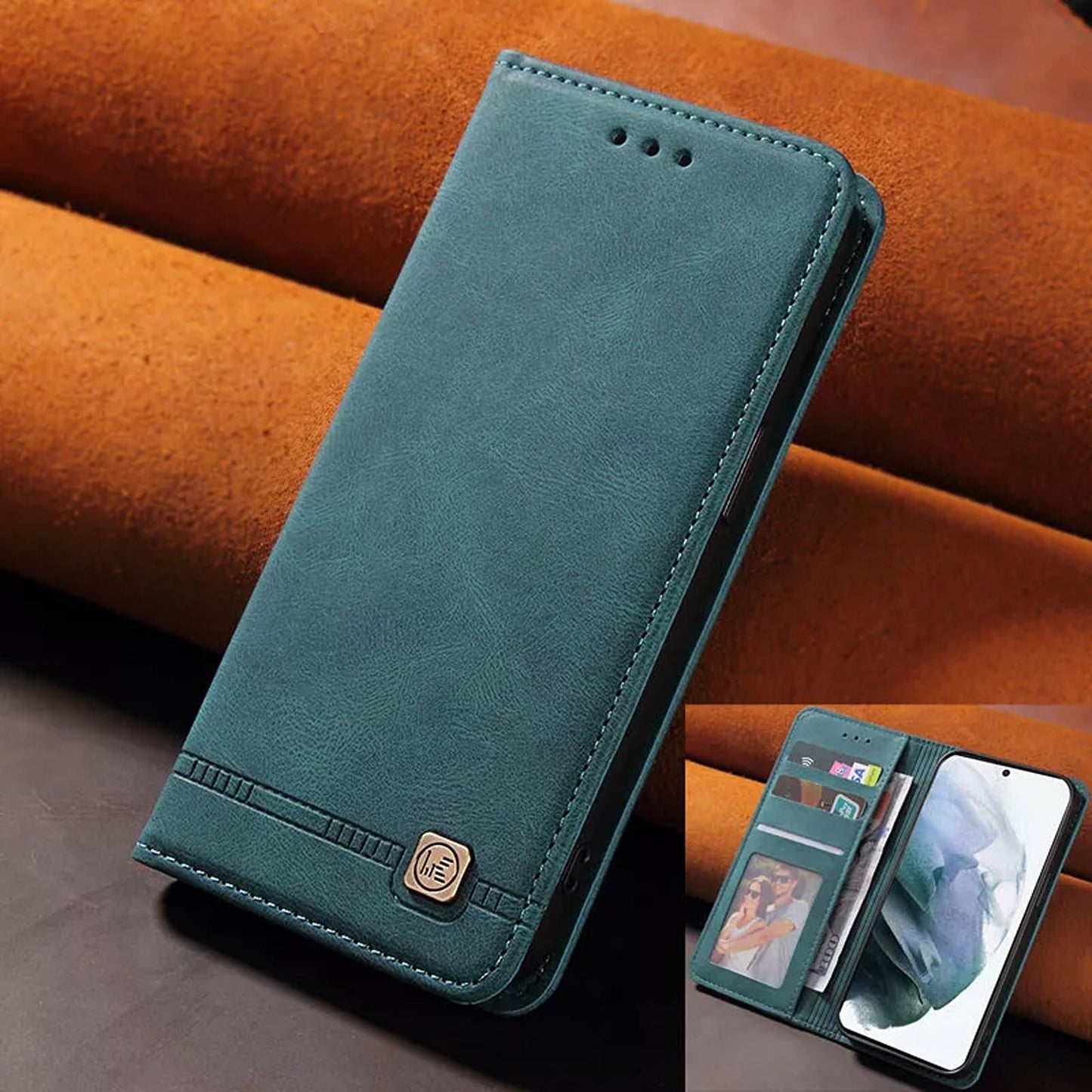Wallet Leather Case Cover For Samsung Galaxy S9 Plus