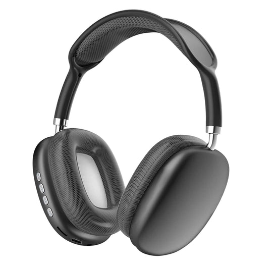 Black Wireless Bluetooth Noise Cancelling Over Ear Headphones