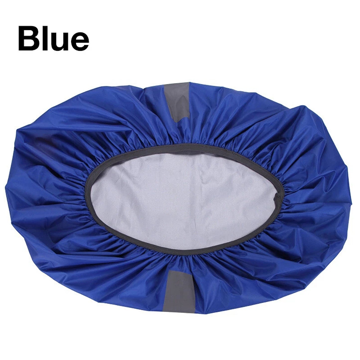 Lightweight Foldable Travel Backpack with Rain Cover for Outdoor Use - Blue