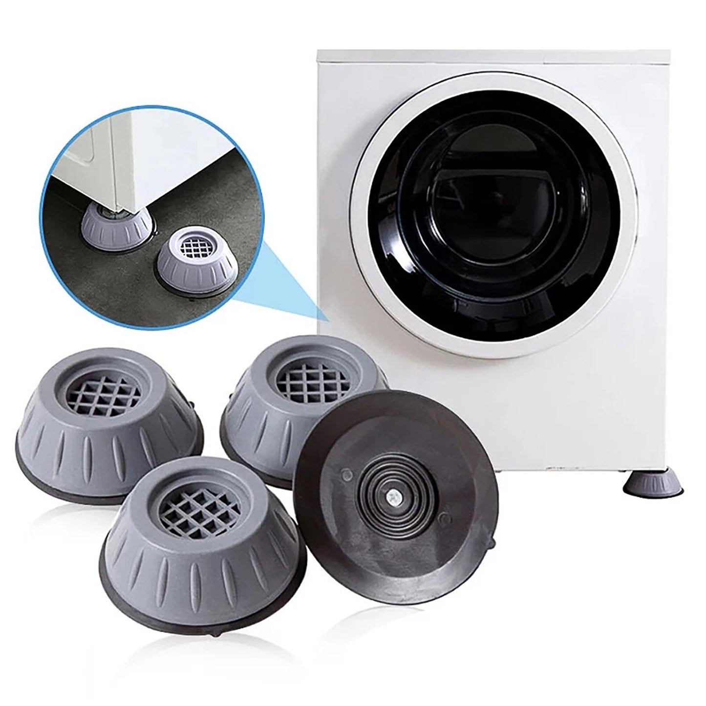 Anti Vibration Pads for Washing Machine Legs 4pcs