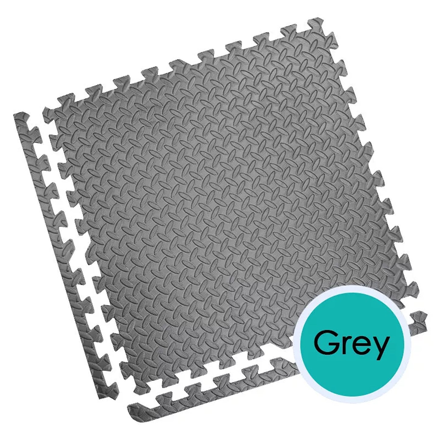 EVA Foam Interlocking Gym Floor Mats 60x60cm Heavy Duty 12pcs