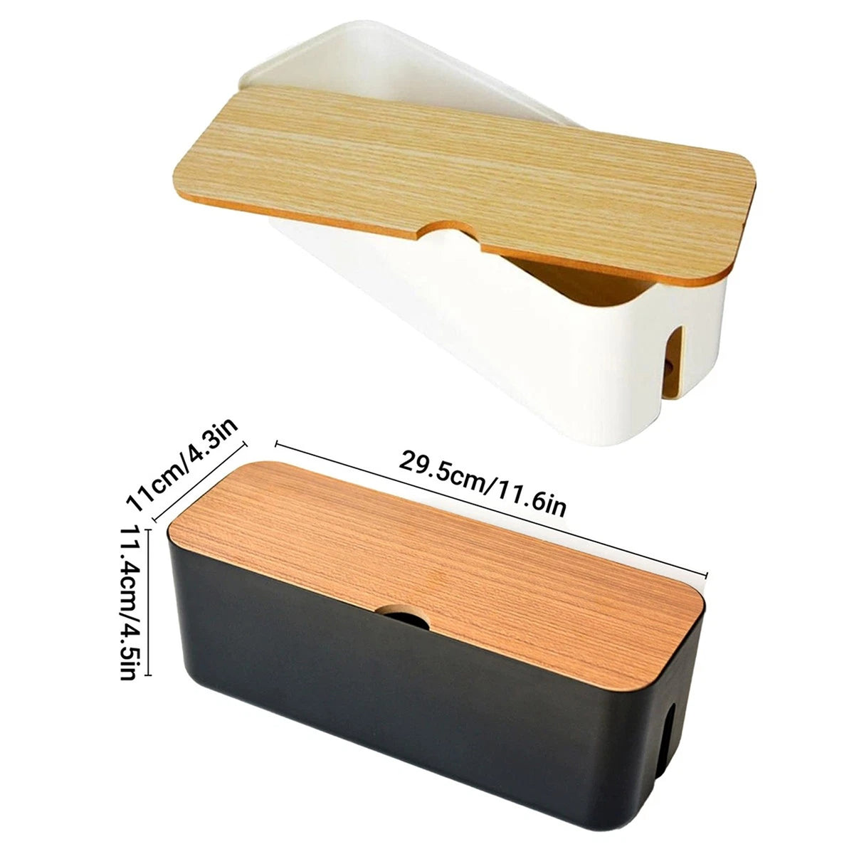 Cable Organizer Box Power Cord Storage Box Fireproof Dustproof
