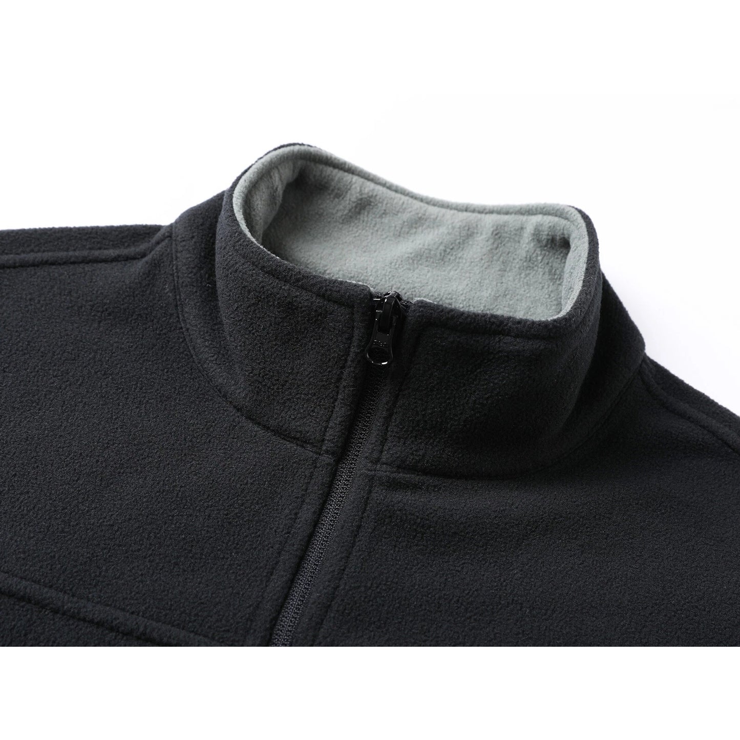 Unisex Soft Fleece Vest Medium Weight Sleeveless Outerwear