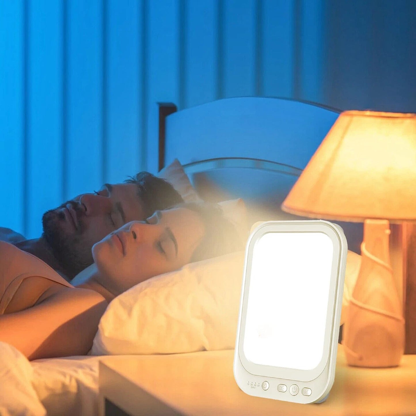 Slim Light Box for SAD Therapy 10000 Lux for Light Therapy Treatment