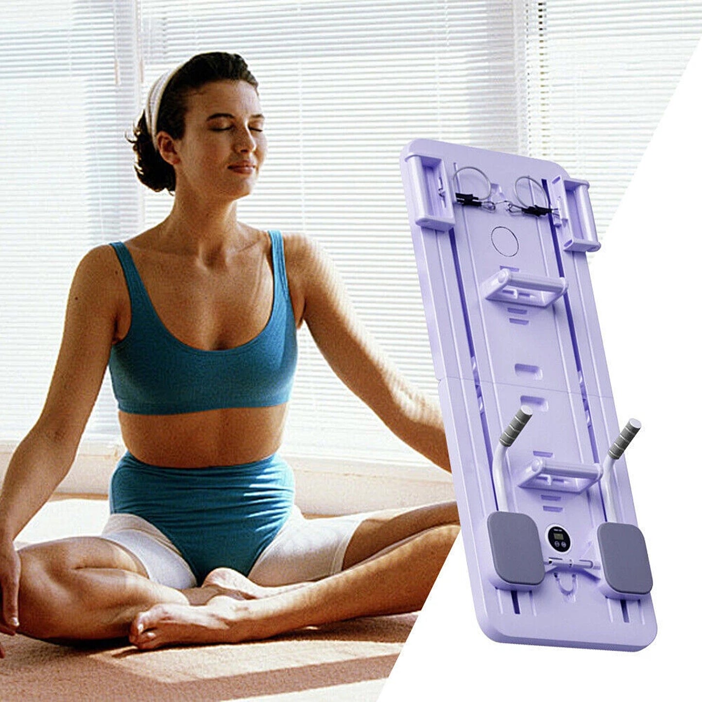 8-in-1 Multifunctional Abdominal Pilates Slide Board for Home Gym
