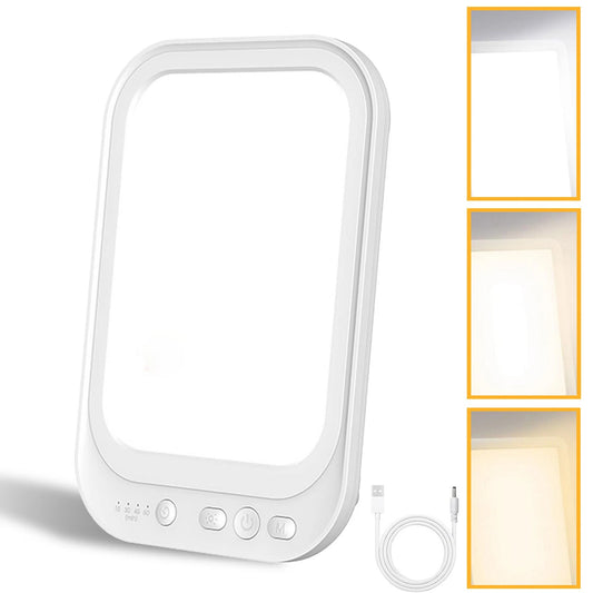 Slim Light Box for SAD Therapy 10000 Lux for Light Therapy Treatment
