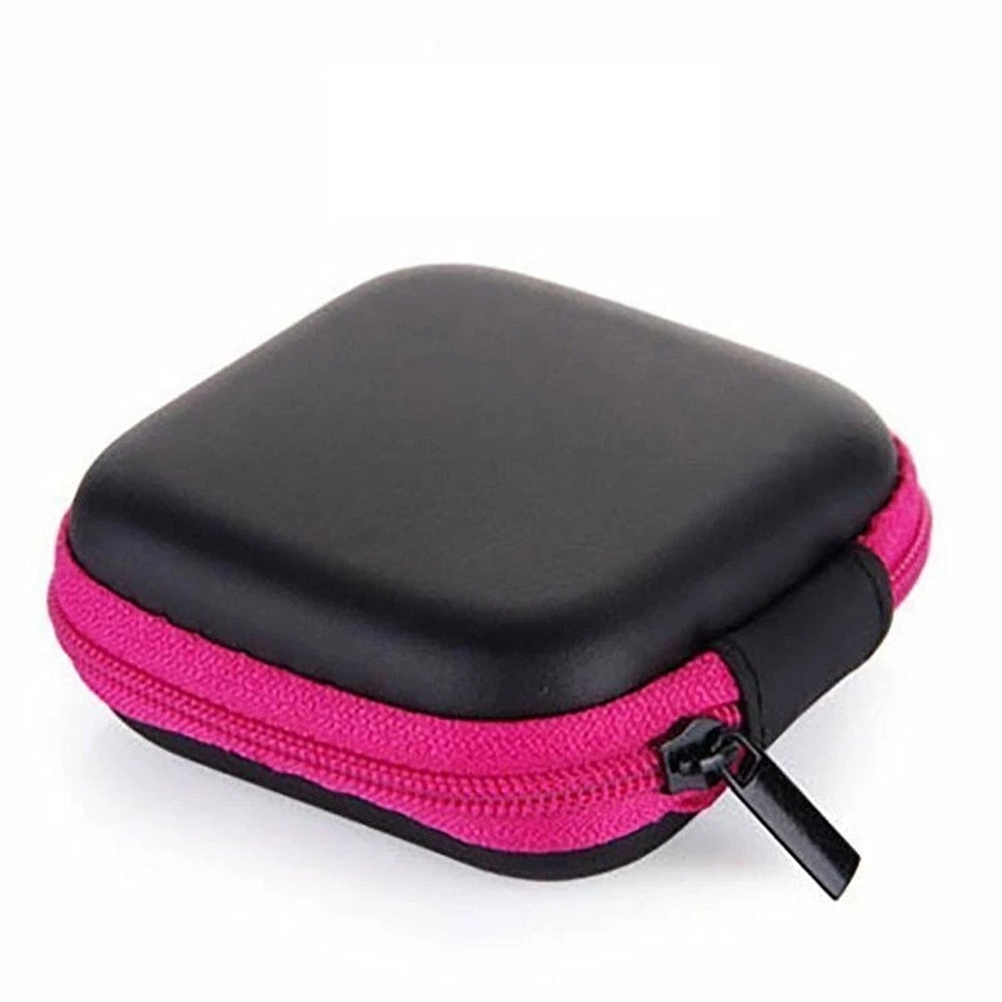 Portable Hard Case Pouch Storage Bag for Earphones Headphones Earbuds Cable