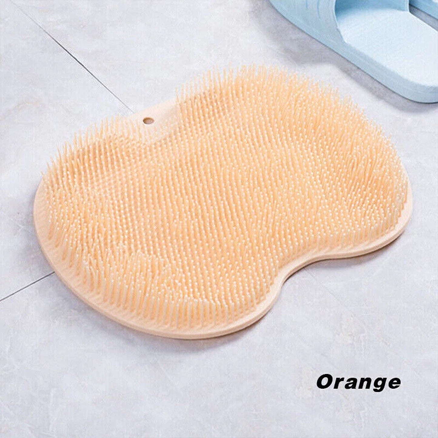 Foot and Back Scrubber Mat for Shower and Bath Exfoliating Pad
