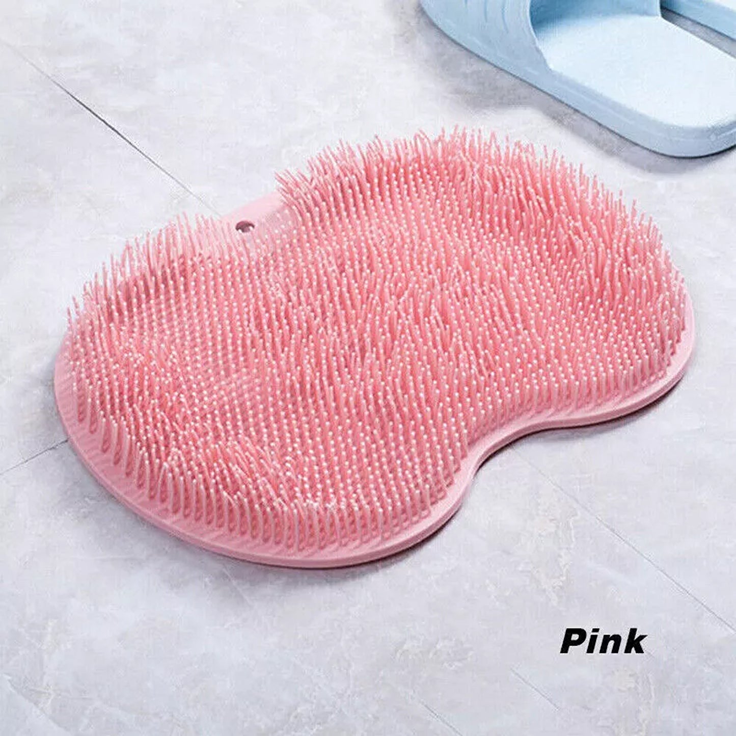 Foot and Back Scrubber Mat for Shower and Bath Exfoliating Pad