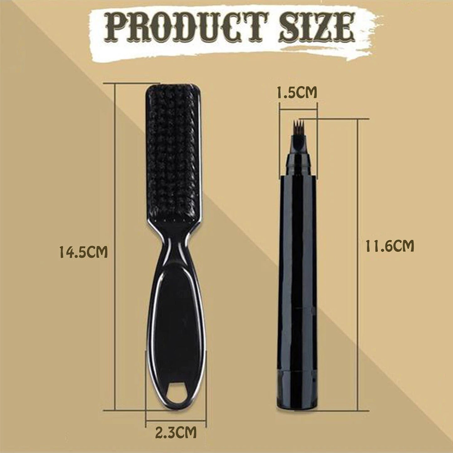 Beard and Hair Filler Pen for Thickening and Camouflage