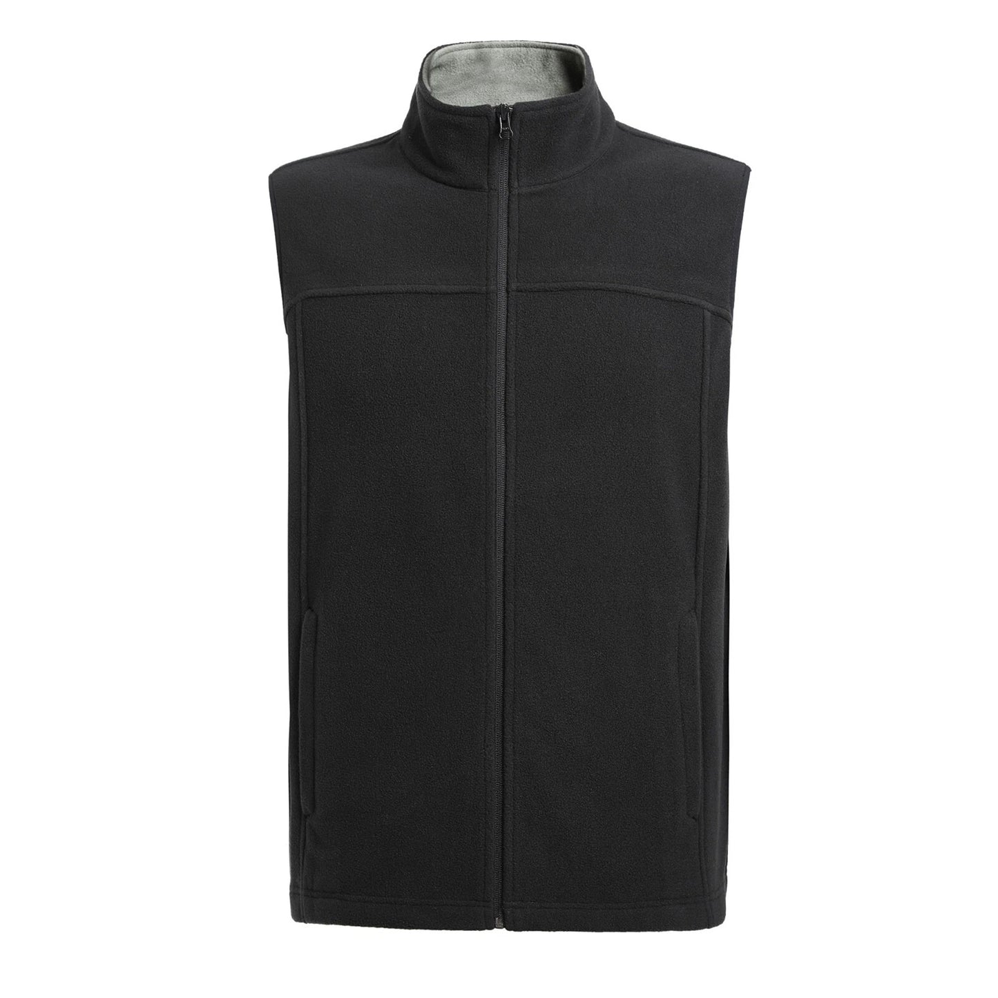Unisex Soft Fleece Vest Medium Weight Sleeveless Outerwear