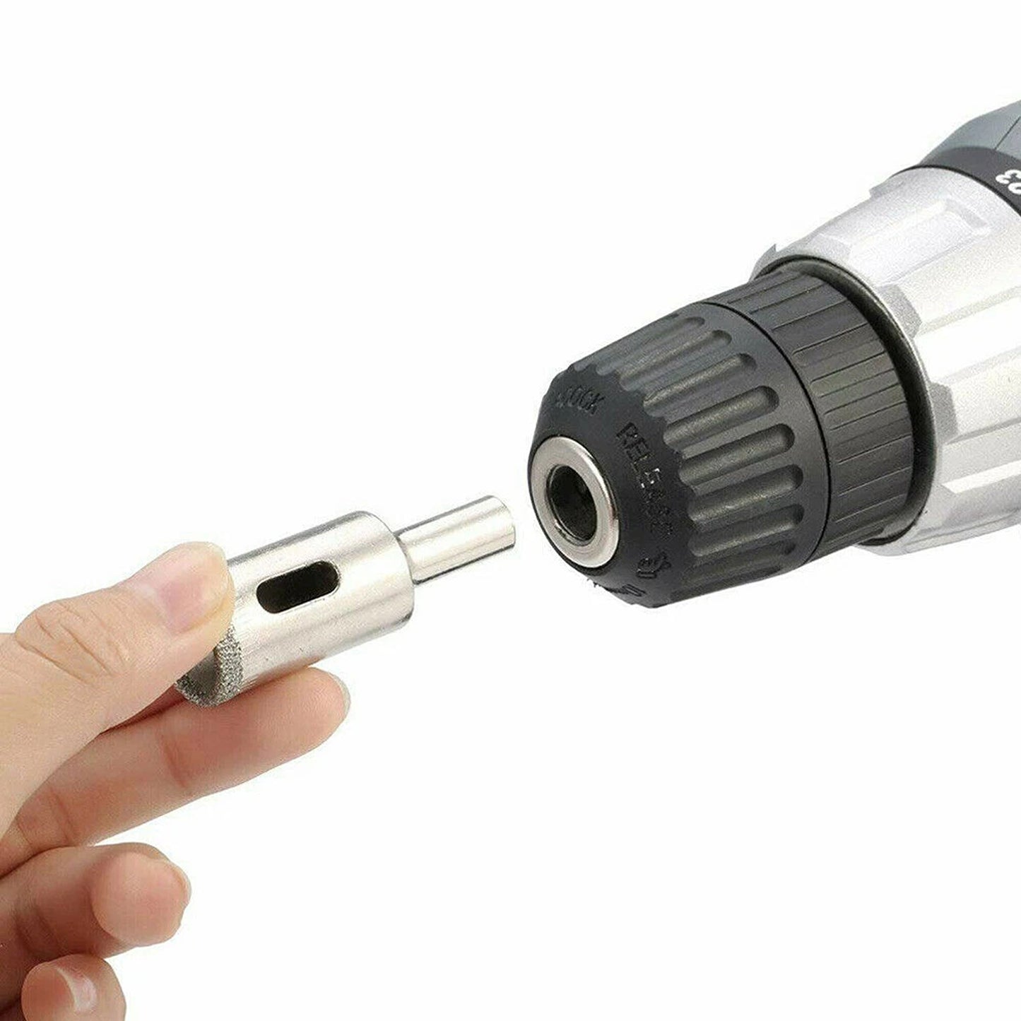 Diamond Hole Saw Drill Bit Set 3mm to 13mm 10 Pieces