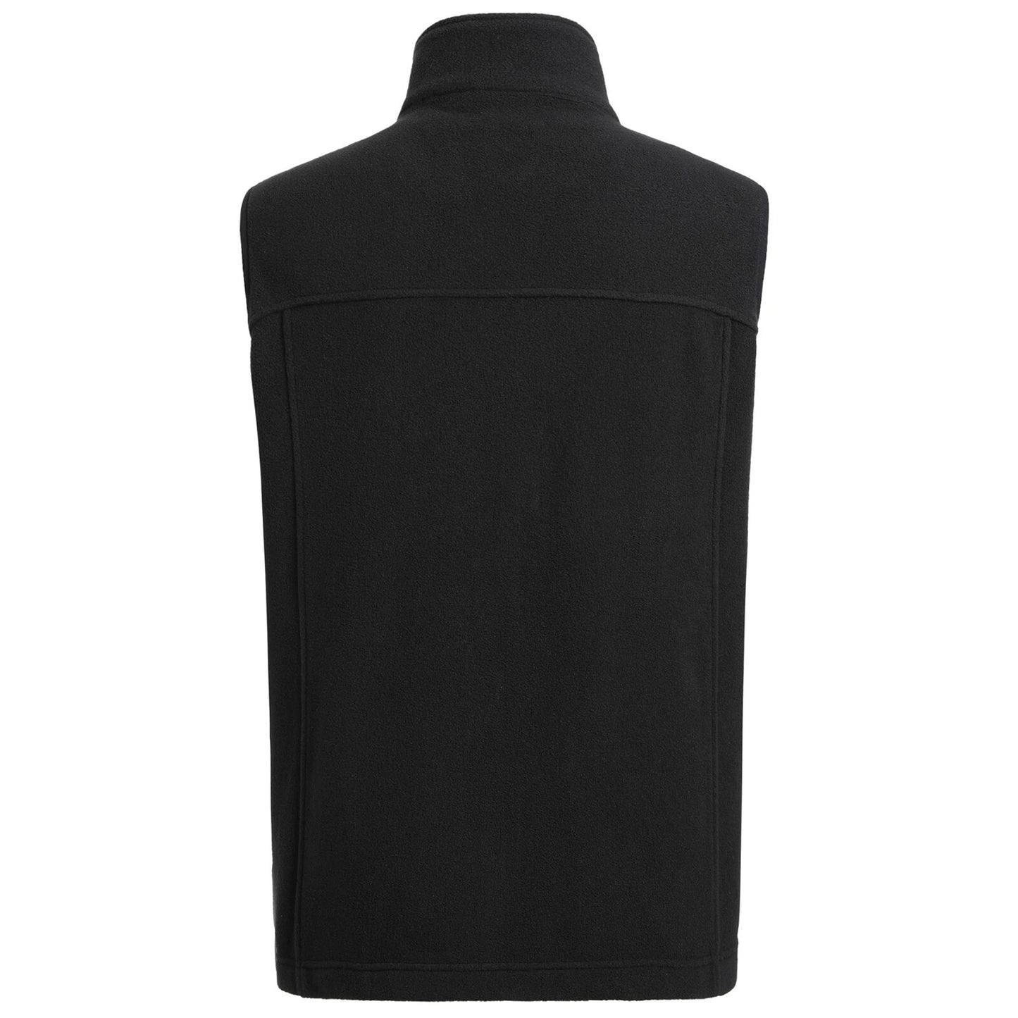 Unisex Soft Fleece Vest Medium Weight Sleeveless Outerwear