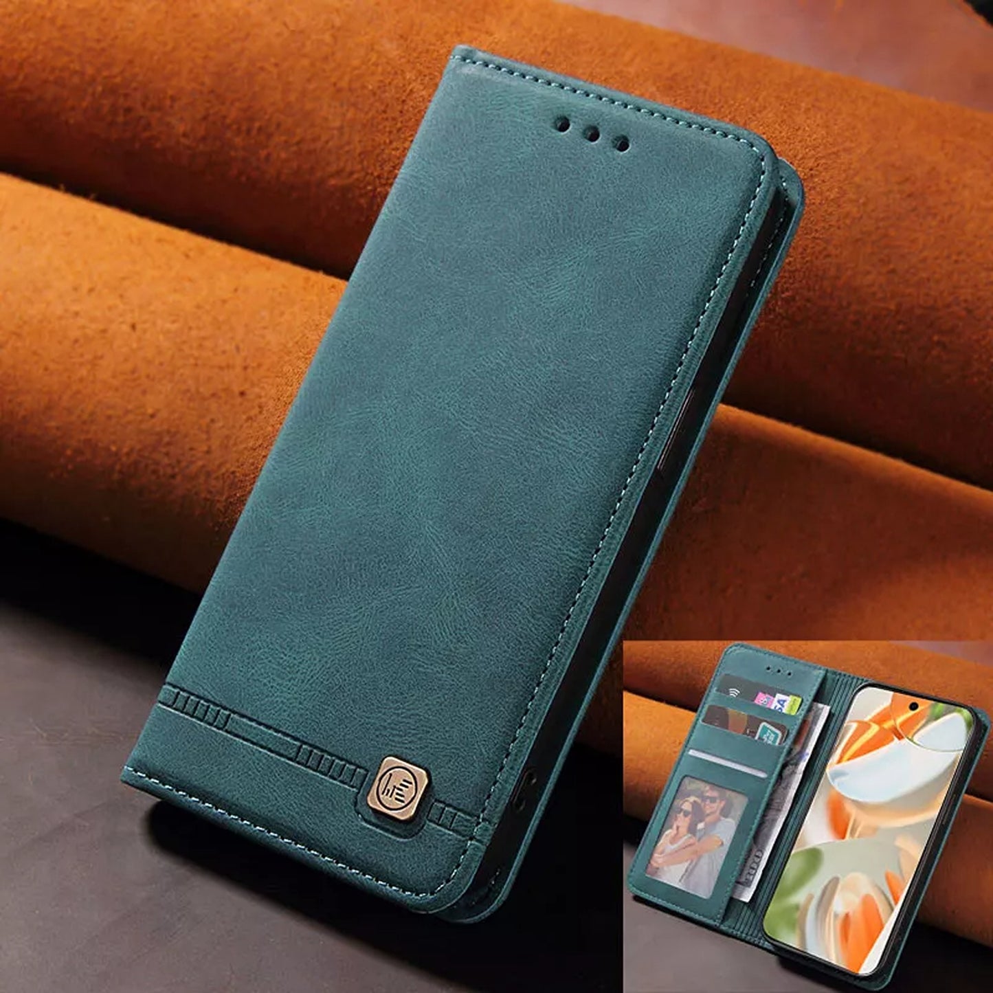 Wallet Leather Case Cover For Google Pixel 7