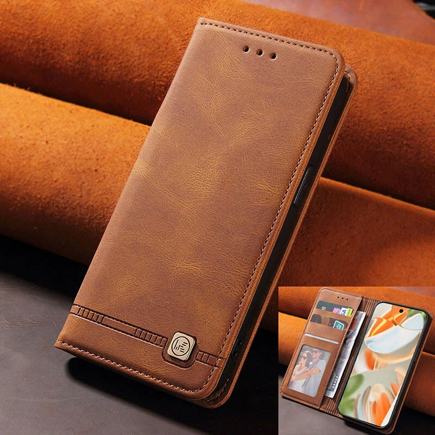Wallet Leather Case Cover For Google Pixel 7