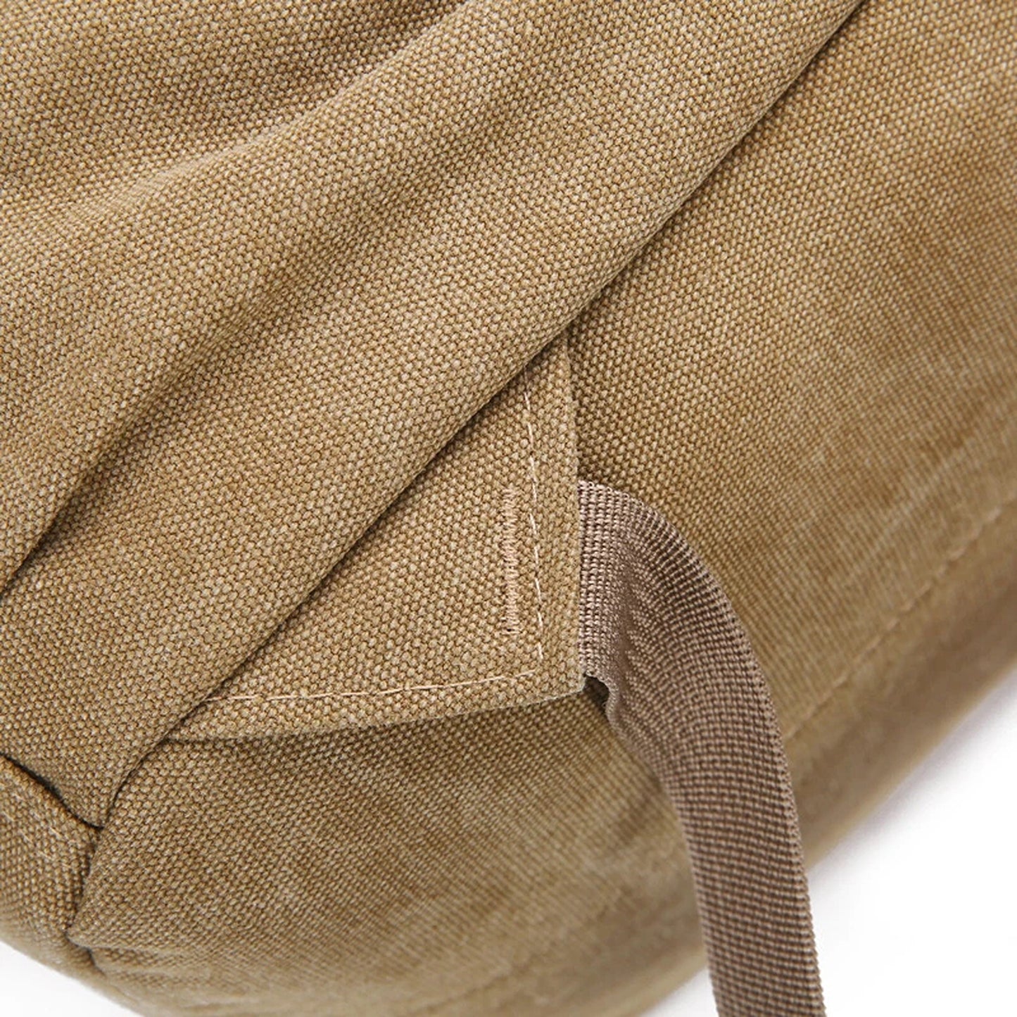Mens Travel Backpack Vintage Canvas Bag for Laptop and School