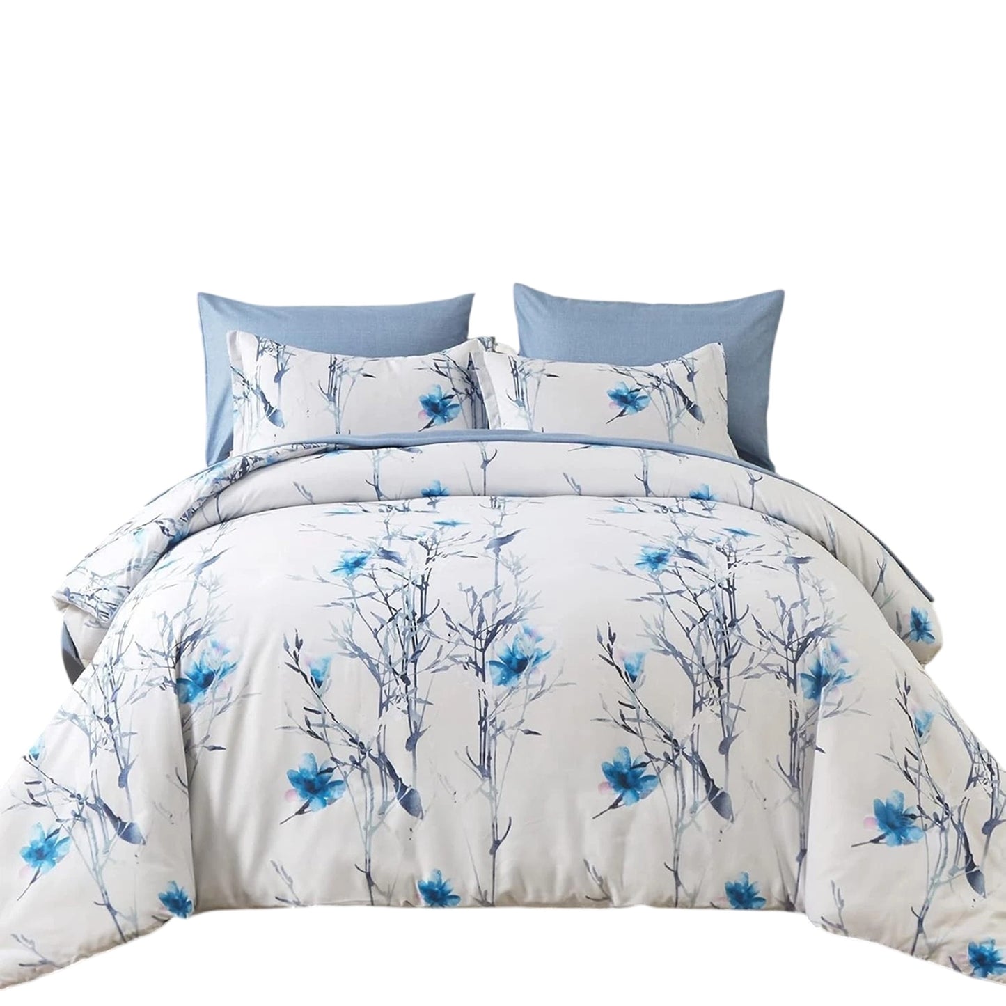 Mist Ultra Soft Bedding Set Duvet Doona Cover with Pillowcases