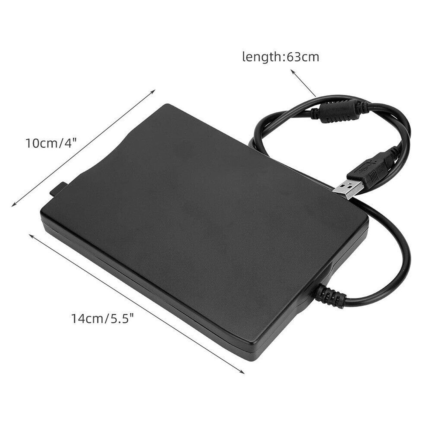 External USB Floppy Disk Drive 3.5in 1.44MB Laptop Data Storage