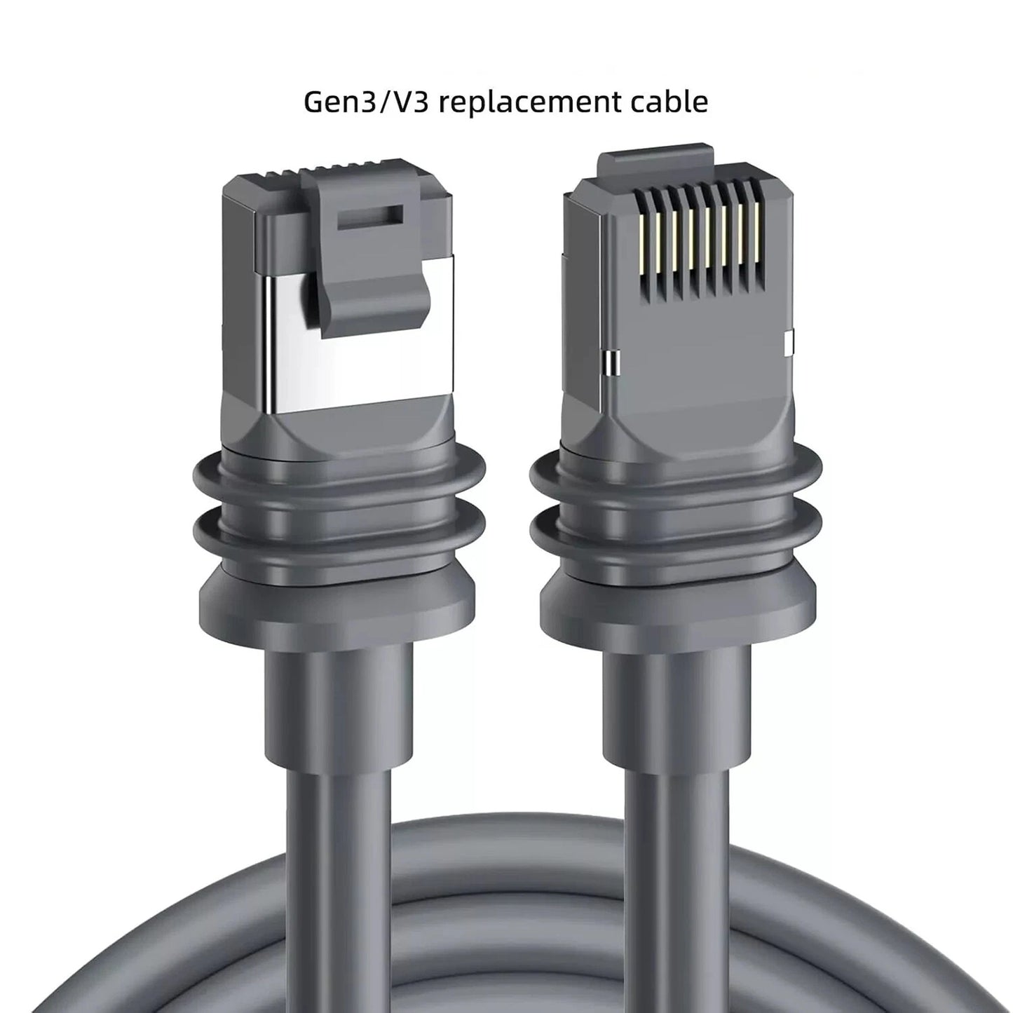30ft Waterproof Standard Cable Compatible with Starlink Gen 3 V3
