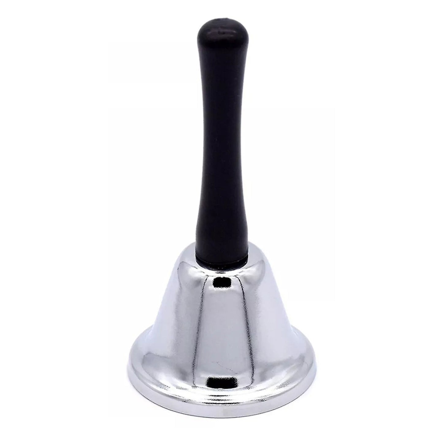 Silver Hand Held Call Bell Ringing Bell for Office Reception School Restaurant