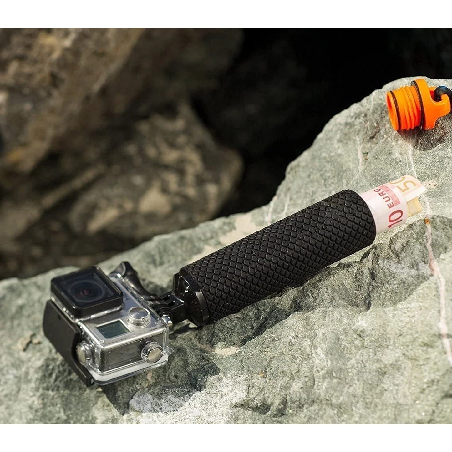 Floating Hand Grip for GoPro Hero and DJI OSMO Action Cameras