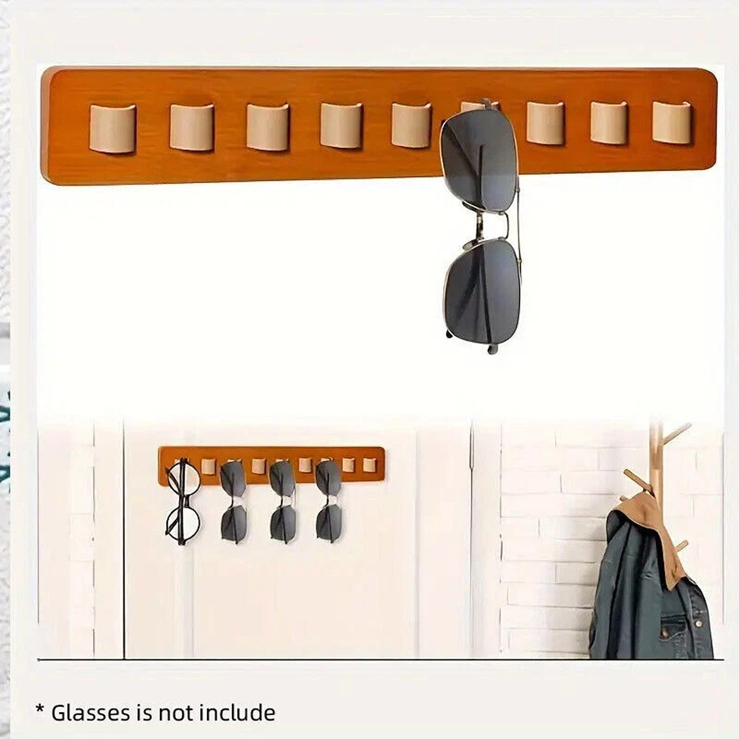 Wall Shelf for Sunglasses and Glasses Storage