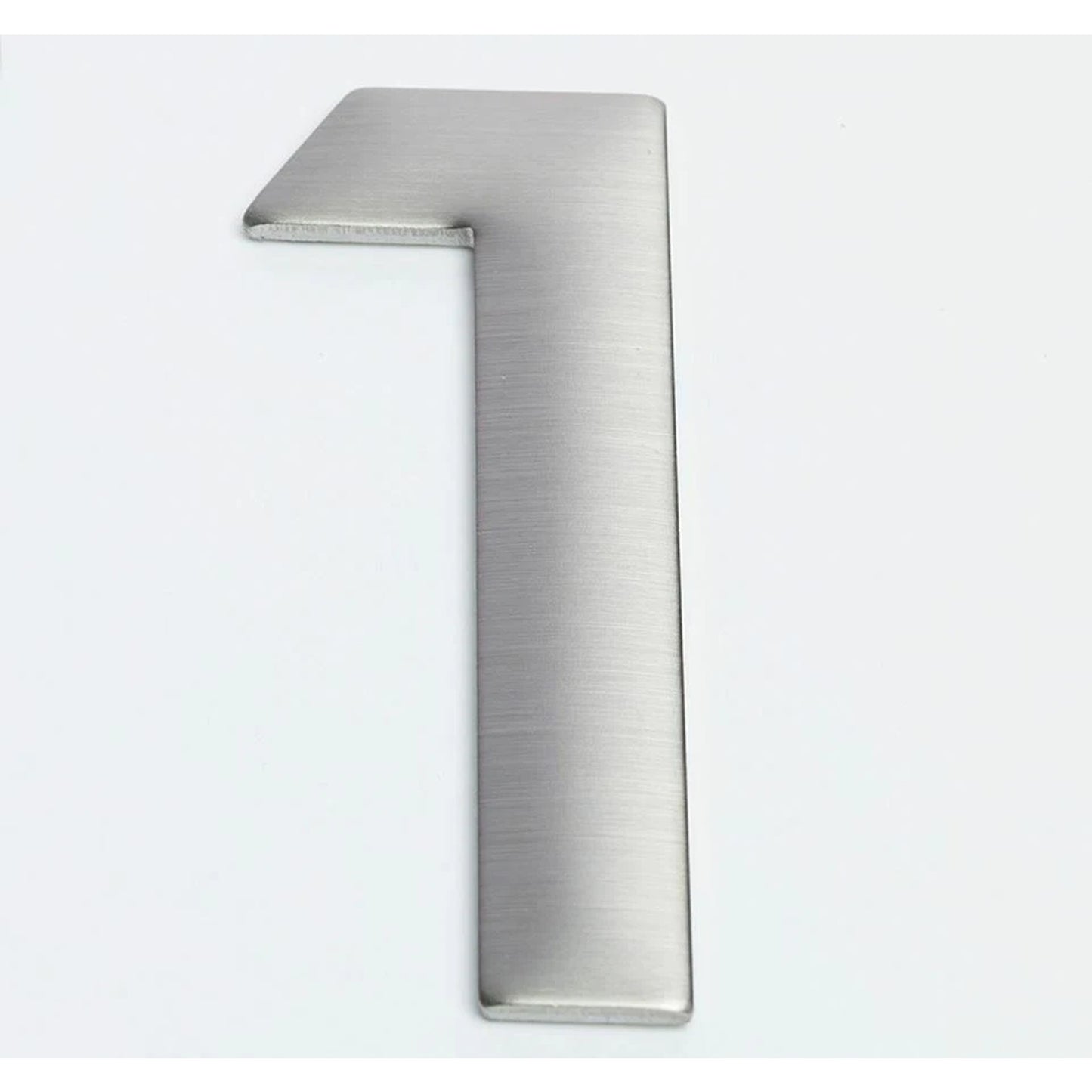 Stainless Steel House Numbers for Door Letterbox or Wall Plaque Stick On