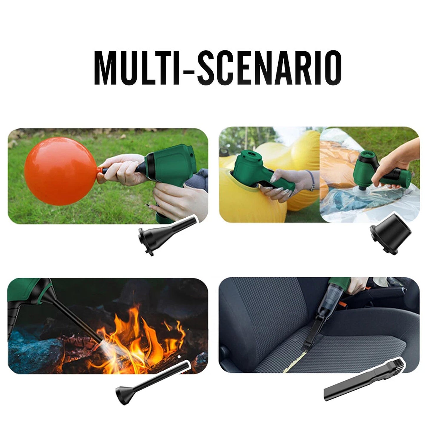 Portable Cordless Vacuum Cleaner 45000RPM for Home and Auto