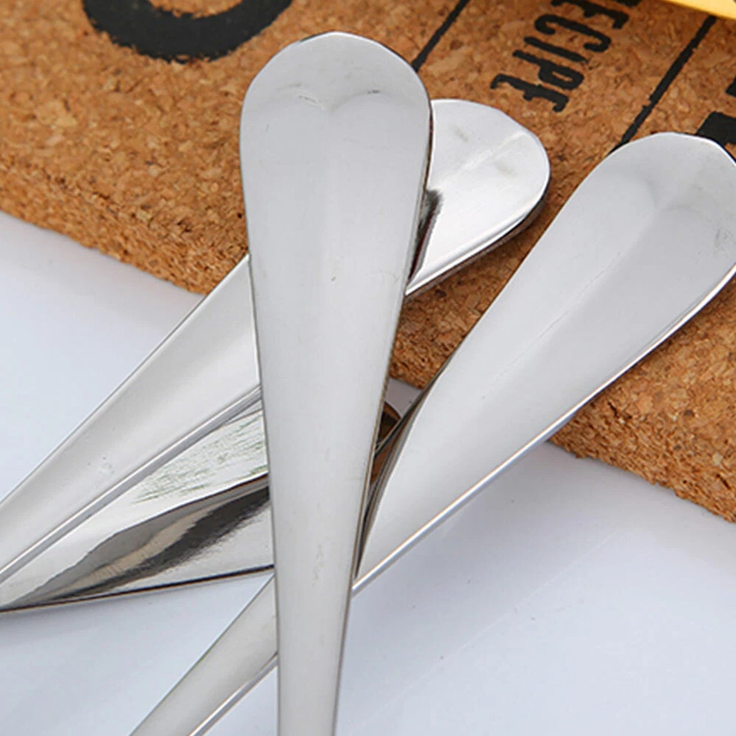 2pcs Stainless Steel Grapefruit Spoons with Serrated Edge
