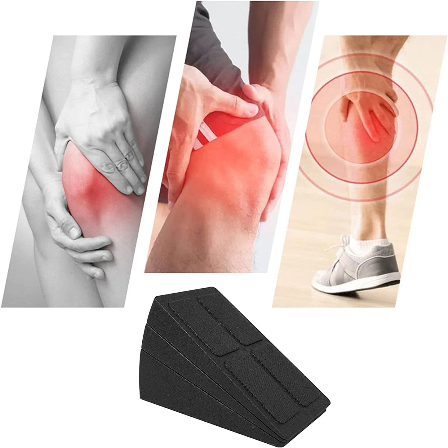 3pcs Slant Yoga Blocks for Squat Training and Flexibility Exercises
