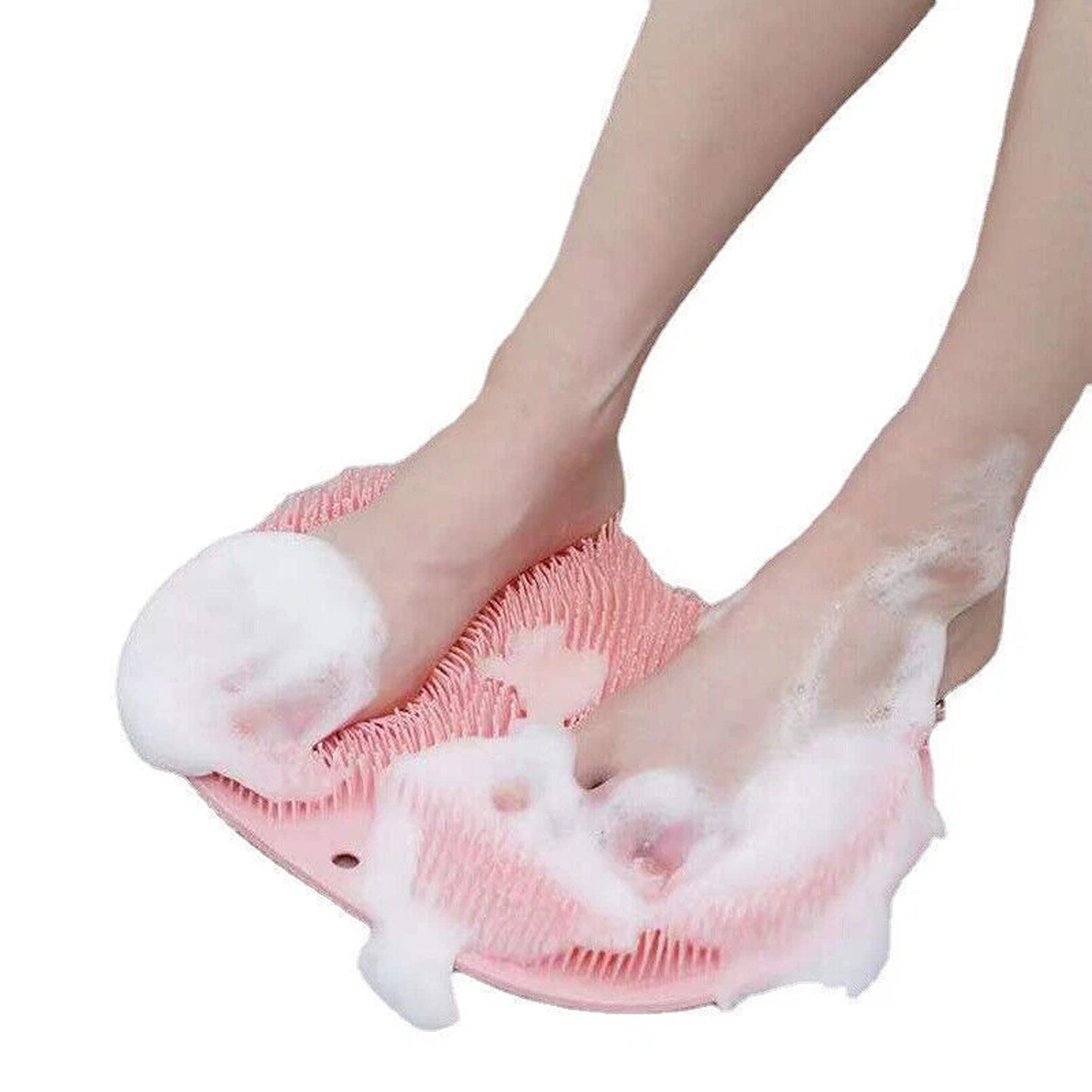 Foot and Back Scrubber Mat for Shower and Bath Exfoliating Pad