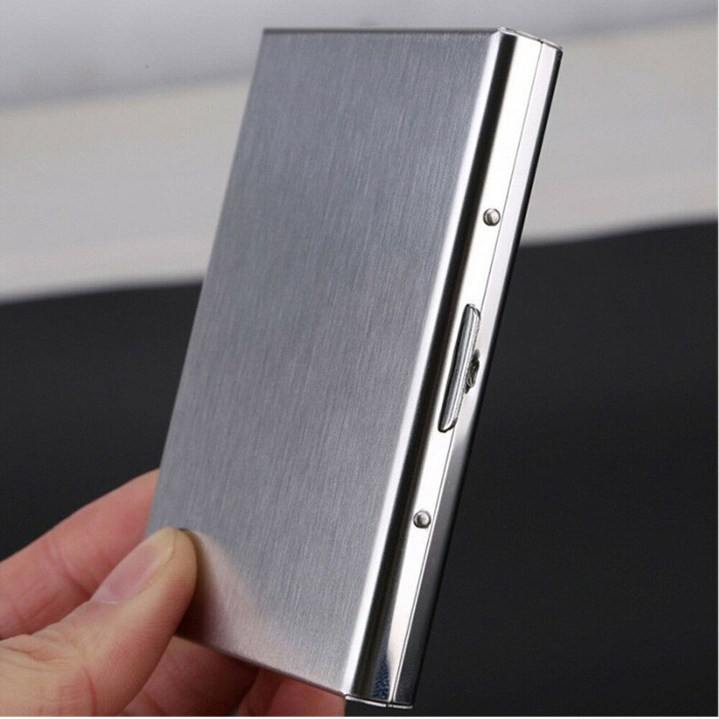 Stainless Steel RFID Card Holder Wallet Case