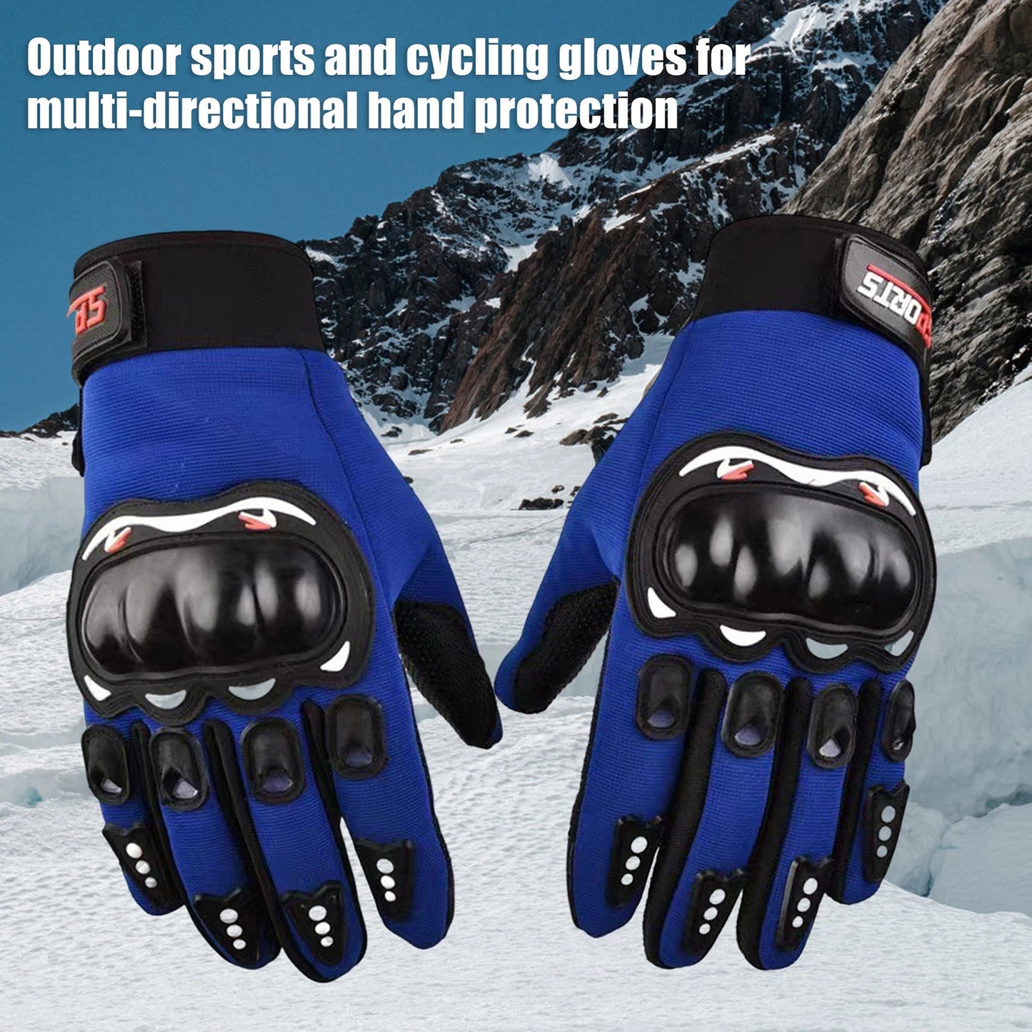 Cycling Gloves Full Finger Touchscreen Bicycle Gloves for Men and Women