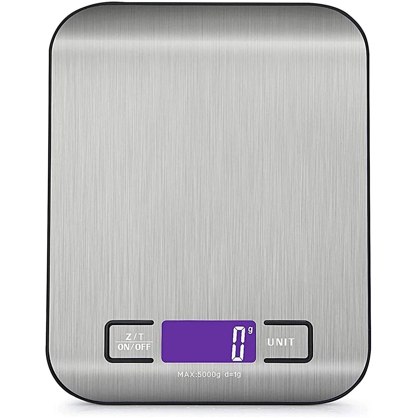 Electronic Digital Stainless Steel Kitchen Scale 5kg - 1g