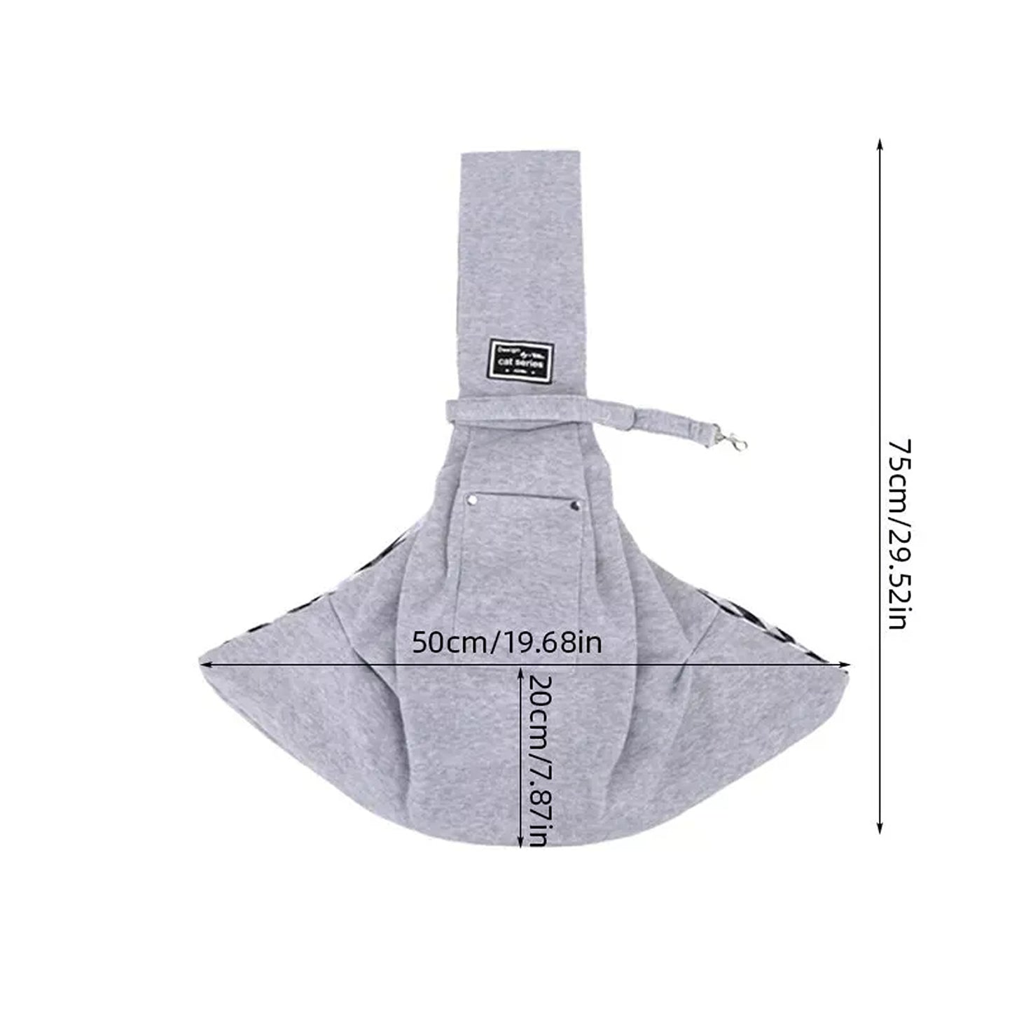 Pet Carrier Sling Bag for Dogs and Cats Travel Shoulder Backpack