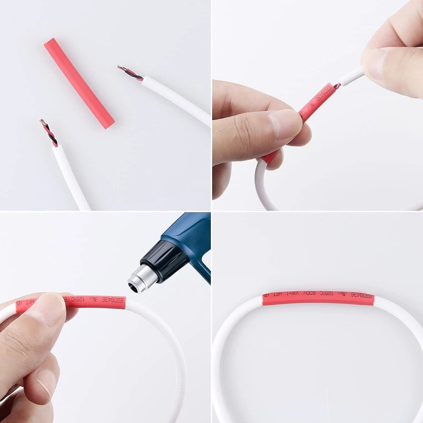 560pcs Heat Shrink Tubing Sleeving Set for Cable and Wire Protection