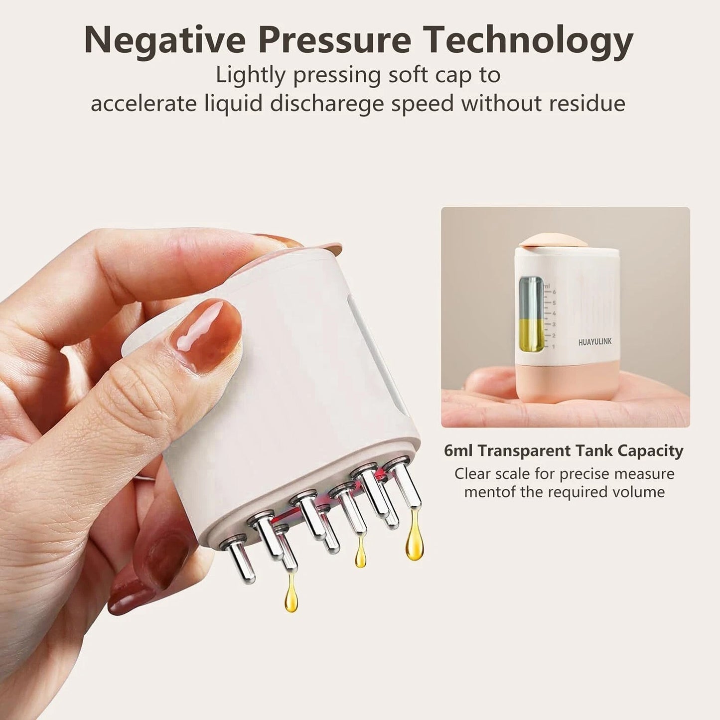 USB Rechargeable Scalp Massager Comb for Hair Care