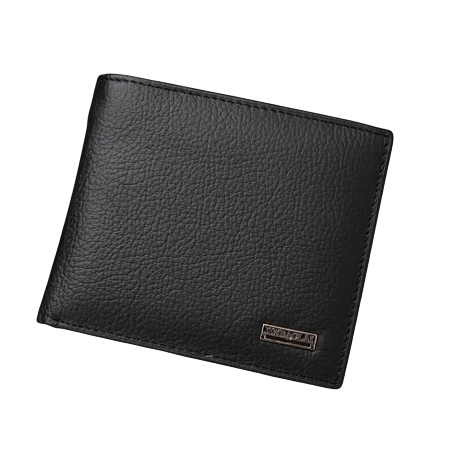 Mens Genuine Leather Wallet with Coin Pocket and Multiple Card Slots