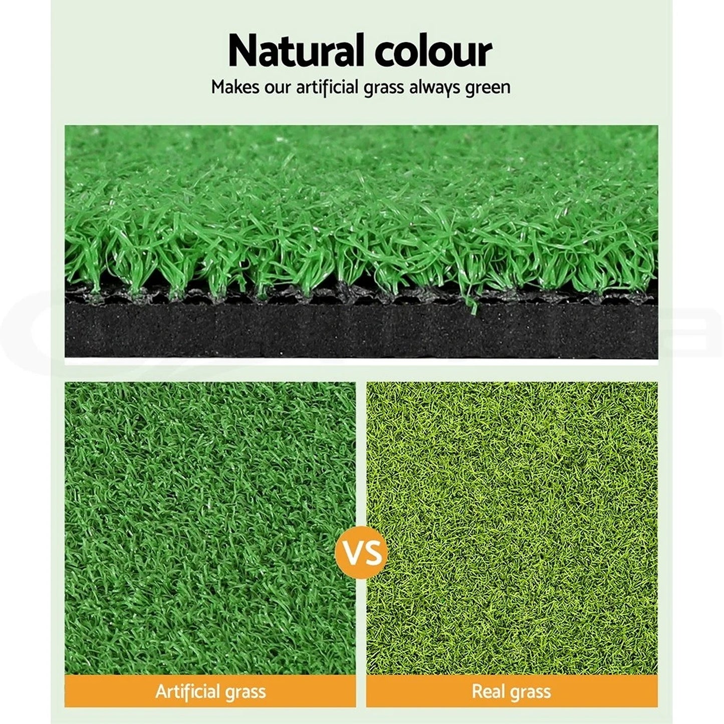 Golf Training Hitting Mat for Indoor and Outdoor Use