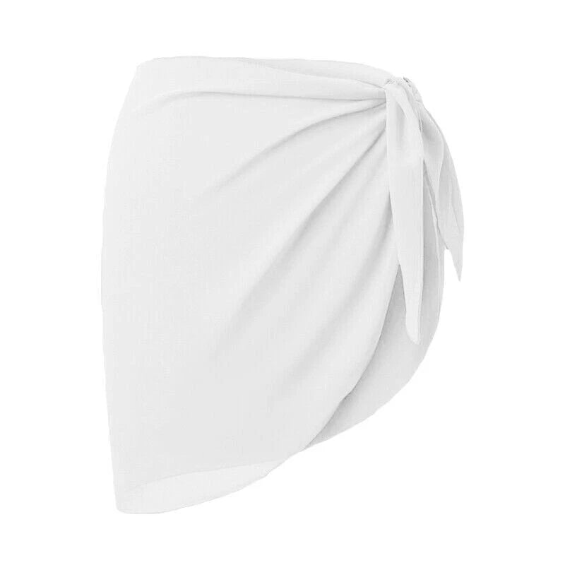 Women Sarong Skirt Wrap Short Cover Pareo Swim Beach Bikini Beachwear up