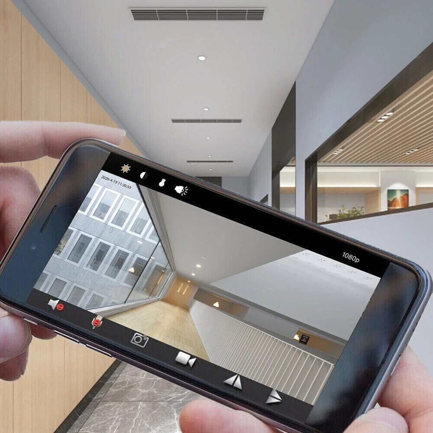 Mini Wifi HD Security Camera 1080P Wireless Night Vision Monito