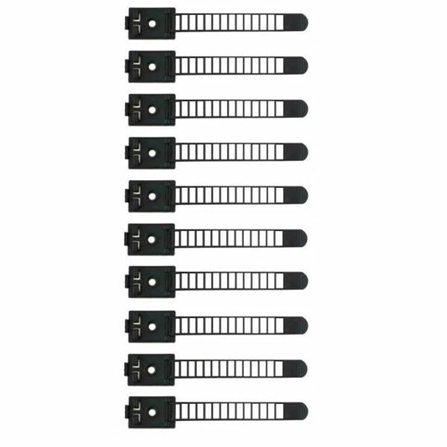 20pcs Adjustable Adhesive Cable Clips Cord Organizer Wire Management Strap