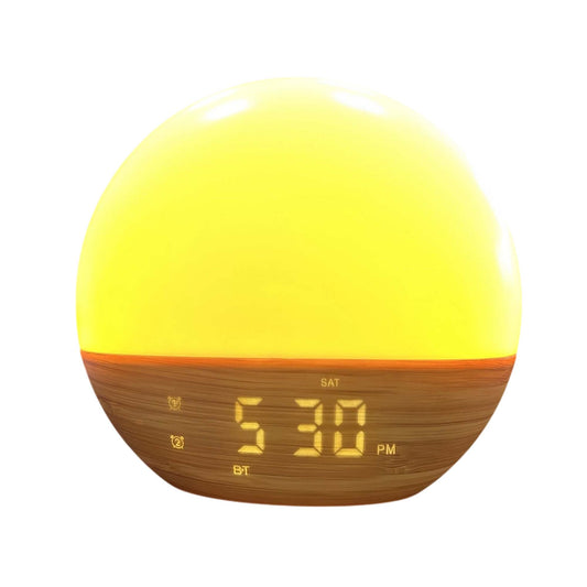 Sunrise Alarm Clock Wake Up Light With Sound Machine And White Noise