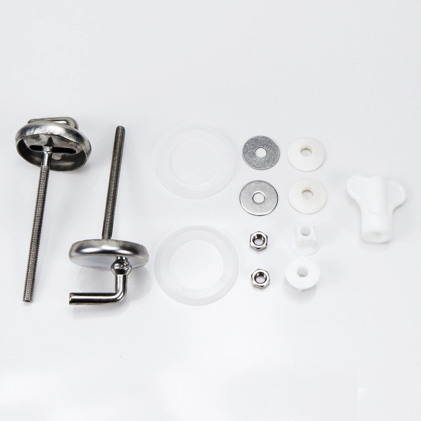 Toilet Seat Fix Fittings for Back to Wall Hinges 2pcs