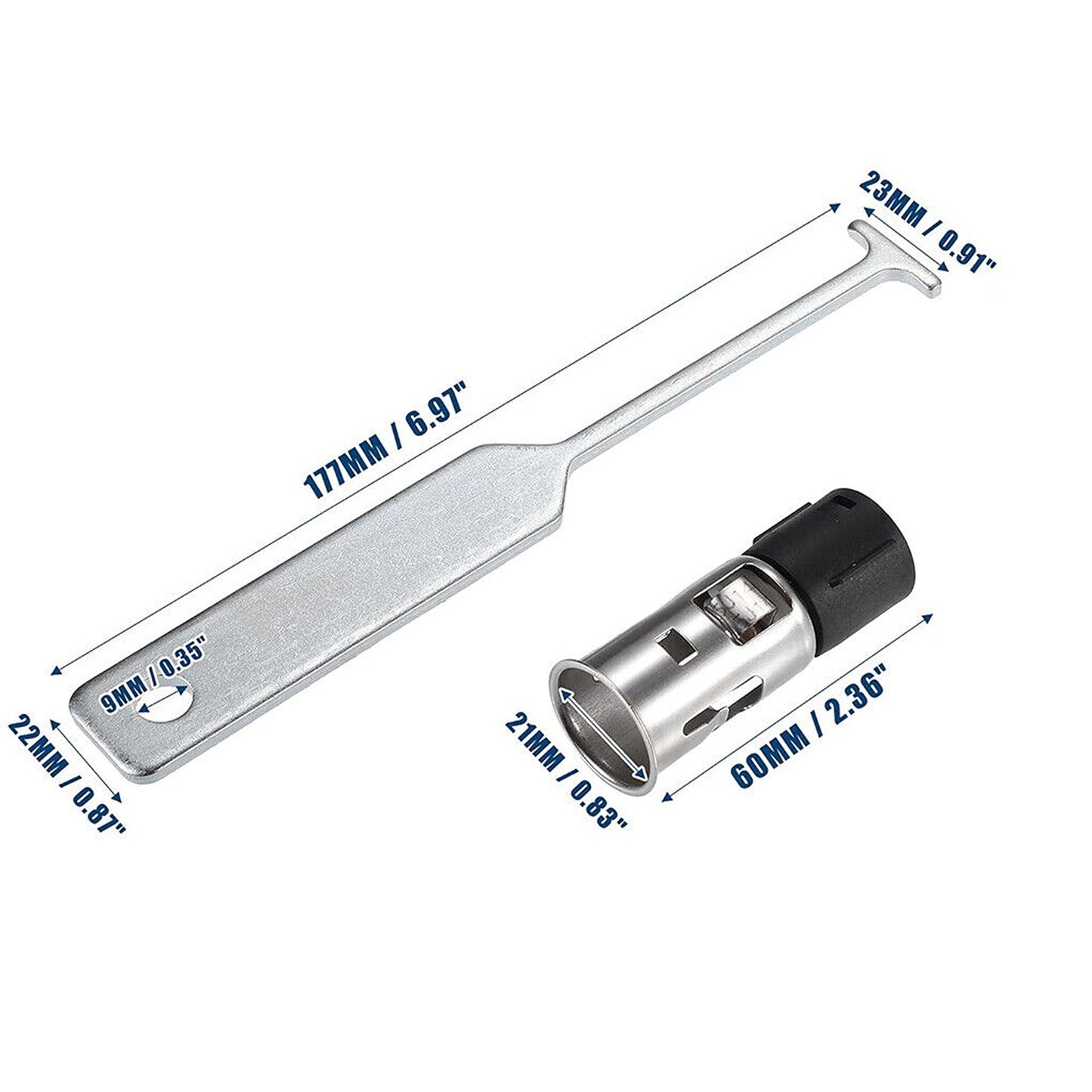 Cigarette Lighter Socket Removal Tool Kit For Universal Vehicles