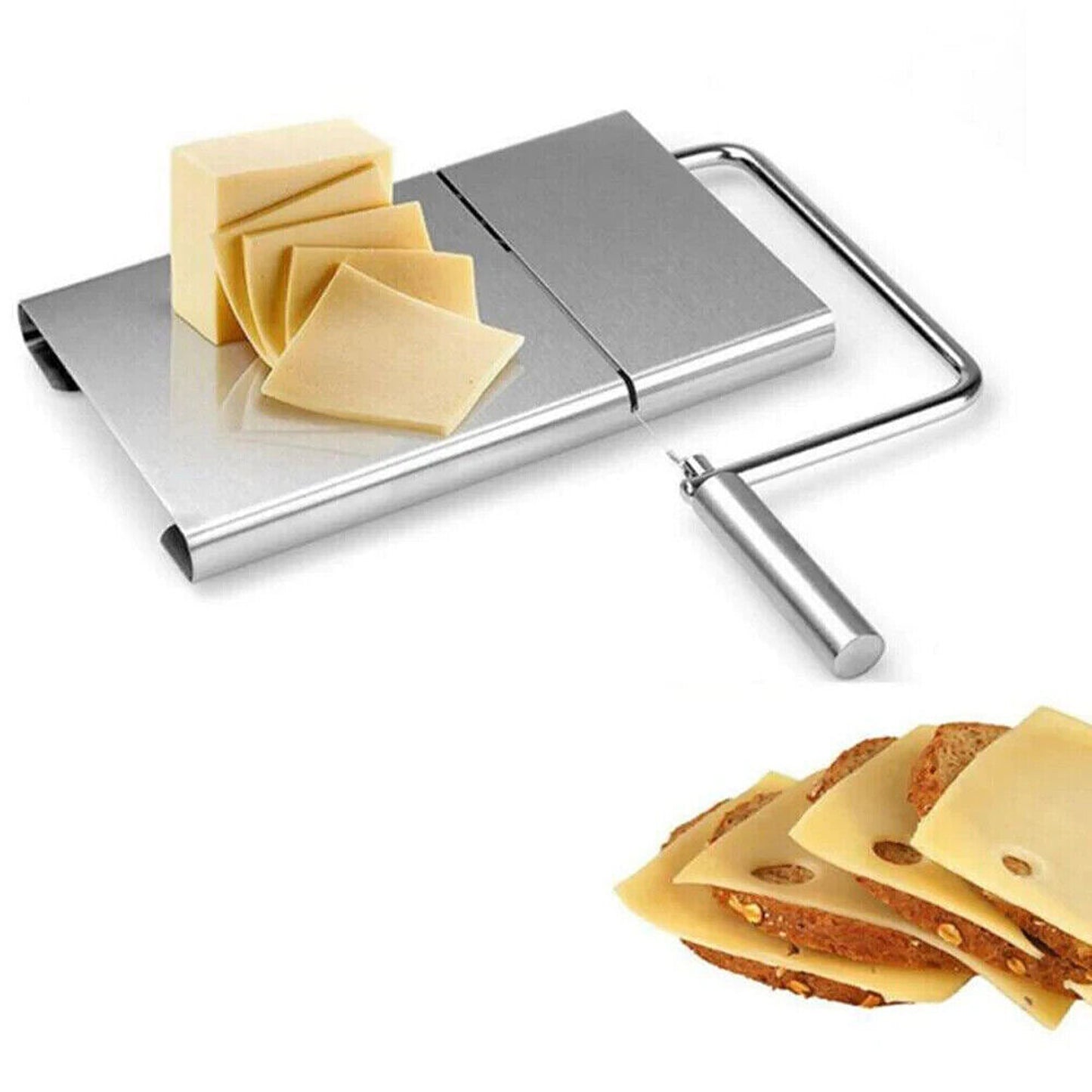 Blade Slicer Wire Butter Cutter Cheese Board Stainless Steel