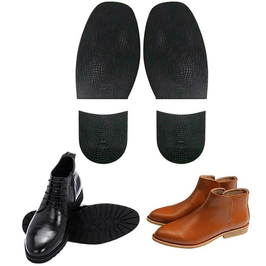Black Non Slip Rubber Shoe Heel and Sole Protectors