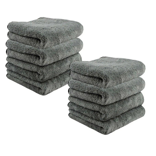 8pcs 1300GSM Microfiber Car Drying Towels Super Absorbent Lint Free
